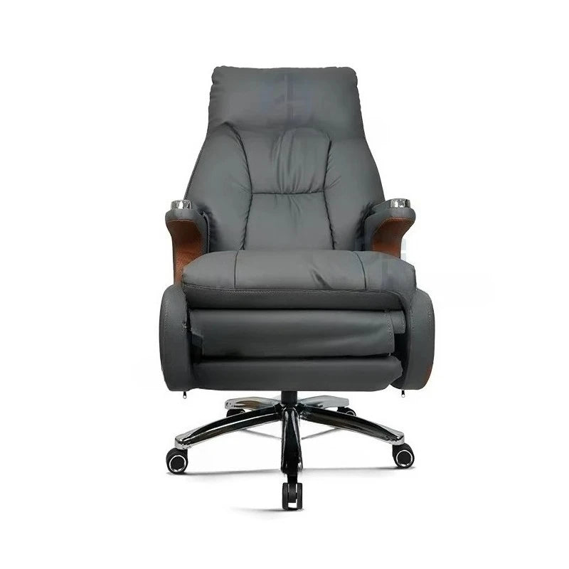 Chair Office Furniture Wholesale Luxury Modern Leather Ergonomic Boss Chair Office Chair  for Fat People