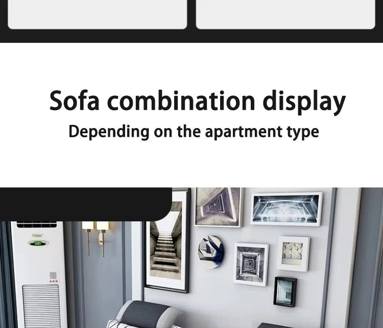 Modern simple living room sofa set U-shaped sleepable luxury cloth sofa villa large combination corner function sofa