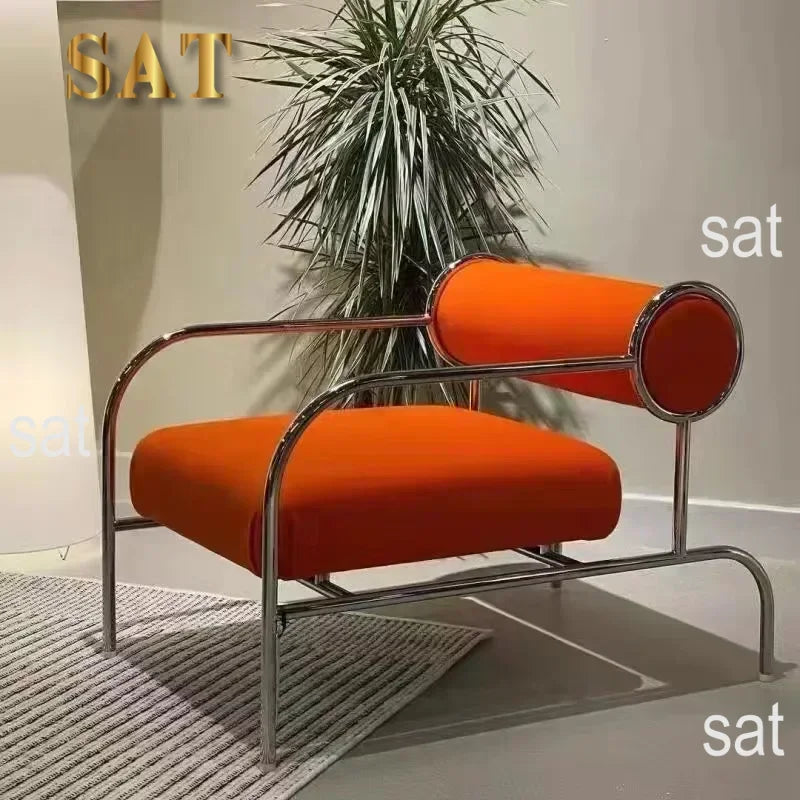 #Designer Chair Gaming Living Room Chairs Arm Sofa PU Leather Modern Lazy Chair Designer Unique Fauteuil Salon Single Sofa Chair