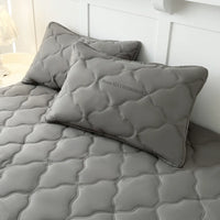 Fitted Bed Sheet Protector Breathable Waterproof Bedspreads Cover Anti-mite Anti-bacterial