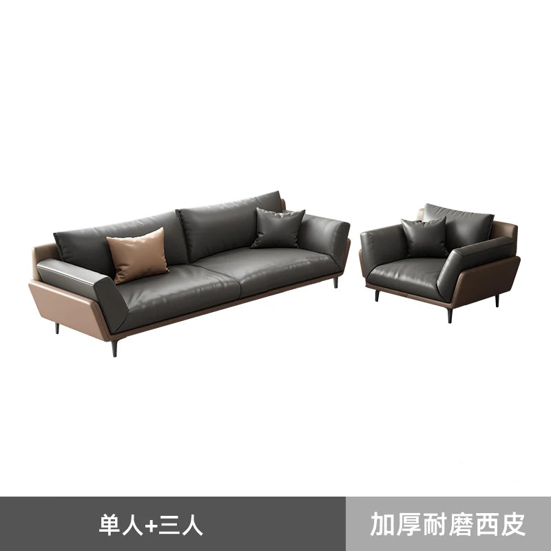 CP office sofa coffee table combination simple modern business rest reception