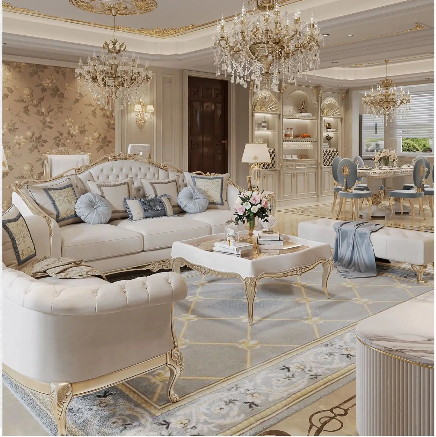 Europe Designer Sofa Chair Unique Wood Modern Recliner Living Room Sofas Love Seat White Cushion Sofas Para El Hogar Furniture