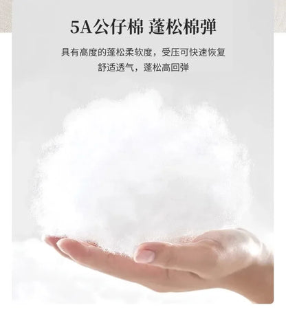Cream wind light luxury beauty salon living room small apartment creative curved clothing store rest area reception sofa Interne