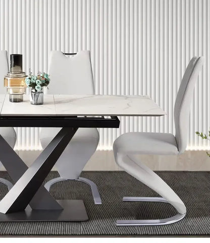 Designer Fancy Nordic Dining Chairs Luxury Kitchen Elegant Occasional Modern Chair Accent Design Chaises Salle Manger Furniture