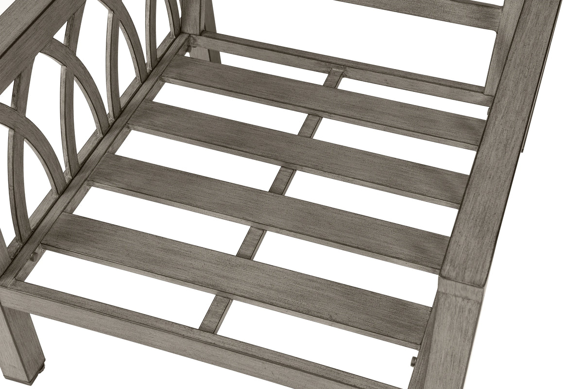 360 swivel chair for living room, family bar, swimming pool and dining room, aluminum garden sofa with cloth cushion