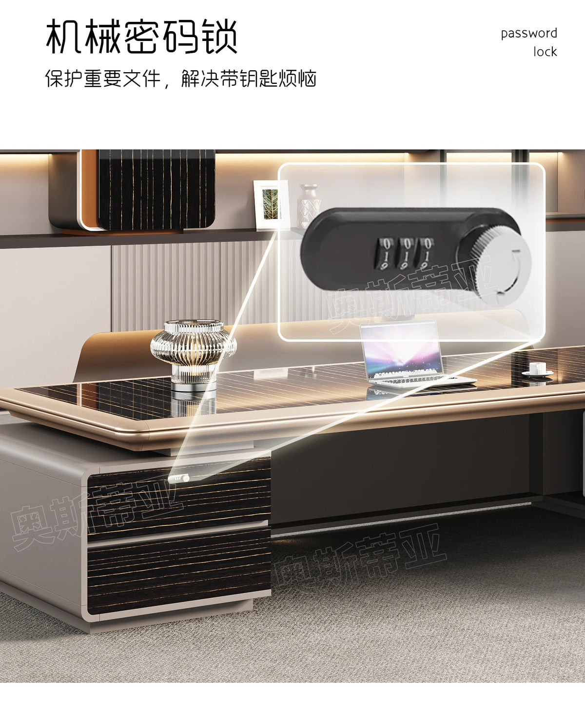 Bedroom Computer Office Desk Cheap Computer Gaming Drawer Conference Office Desk Reception Space Saving Tavolo Salon Furniture
