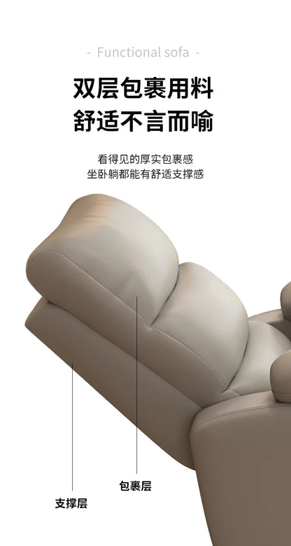 Lazy Multi-functional Sofa Beauty Salon Can Lie Flat Sofa Cabin Manicure Eyelash Shop Recliner Foot Bath Electric Sofa Chair