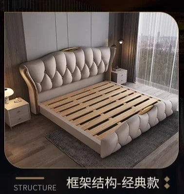 180X200cm complete bedroom furniture king set headboards double full marriage bedrooms cheap full size queen bed cadre de lit