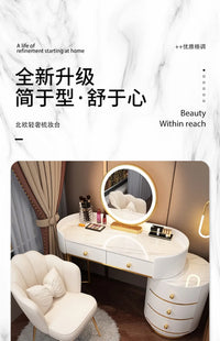 Dresser Stand Makeup Vanity Table Modern White Bedroom Desk Makeup Table Beautys Storage Coiffeuse De Chambre Home Furniture