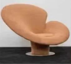 Modern designer special-shaped fiberglass, hotel light luxury art leisure petal single reclinerAA