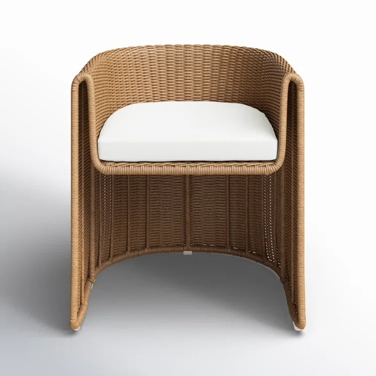 Outdoor Outdoor Terrace Villa High-grade Dining Chair Creative Rattan Chair Outdoor Rattan Chair