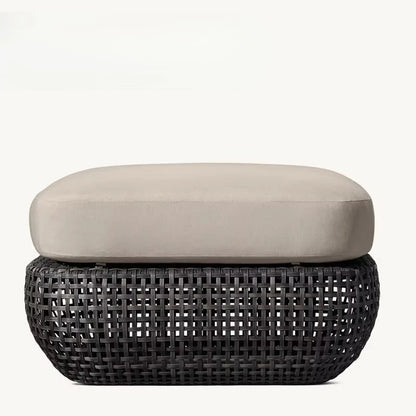 -Modern All-Weather Wicker Garden Furniture Set Aluminum Frame Patio Sofas for Hotel Leisure Use