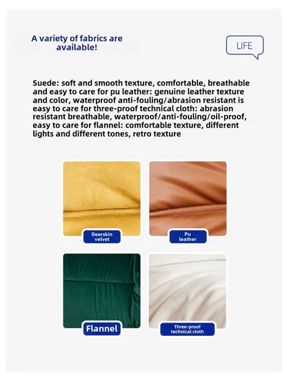 Caterpillar sofa three-person togo full sponge high rebound Internet celebrity living room leisure area sofa famous small sofa