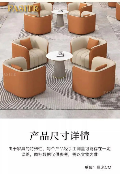 Simple Internet celebrity negotiation Reception Sofa Hotel Business Court Rest  Sales Office Sofa Combination