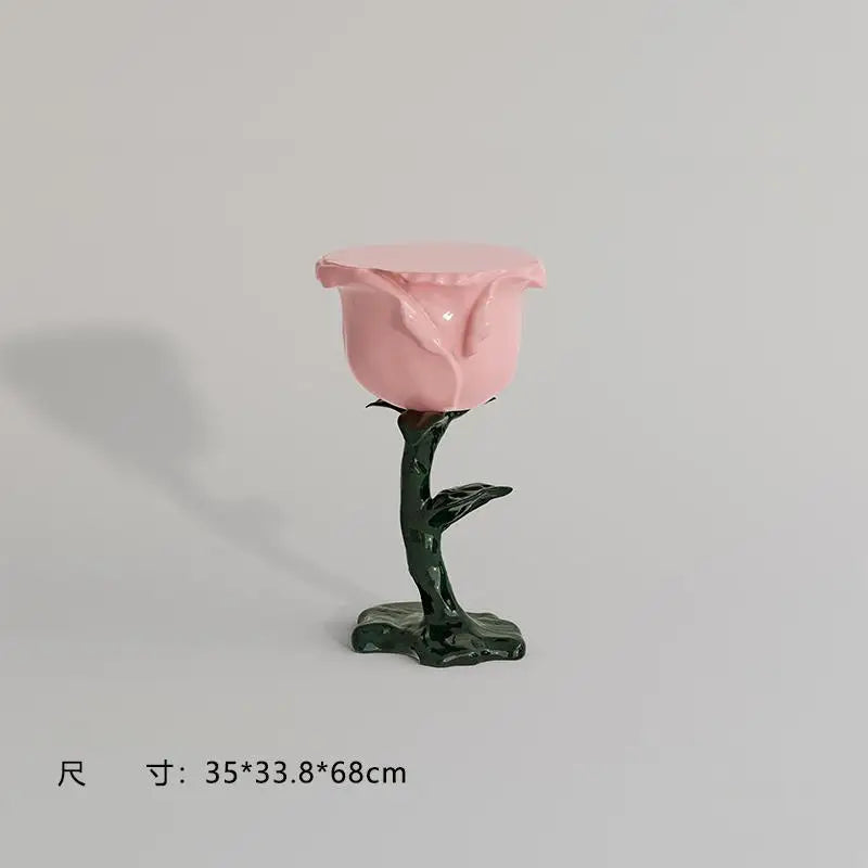 Table à thé moderne en verre de qualité supérieure, mobilier de luxe à une feuille de styliste artistique haut de gamme pour Table basse de salon