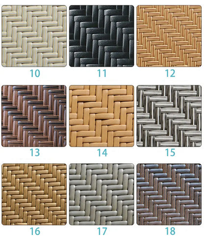 Wicker Outdoor Patio Sectional Rattan Furniture Garden Rattan Garden Furniture Sets 4 Seater Patio Sofas