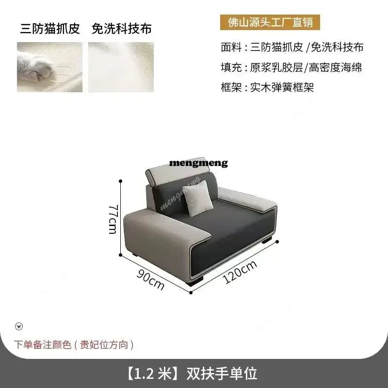 Lounge Sectional Sofas Chaise Longue Bed Italian Modern Sofa Living Room Armchair Trendy Minimalist Divano Unique Furniture