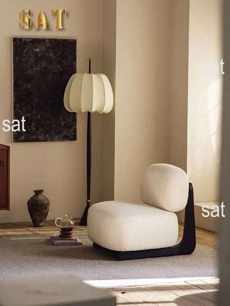 Furniture Sofa Chairs Patio Lounge Chair Modern Nordic Wooden High Single Chair Living Room Furniture