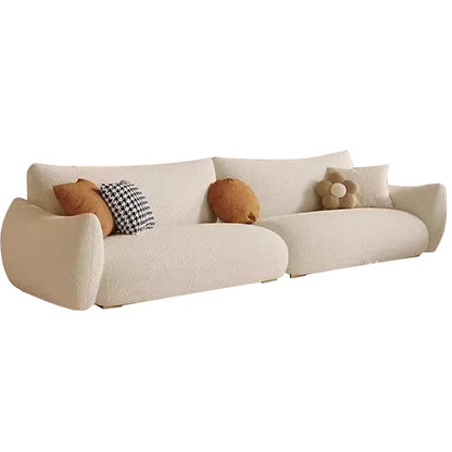 Nordic Cloud Living Room Sofas Cream Loveseat Tiny House Comfortable Living Room Sofas Relaxing Ergonomics Muebles Furniture