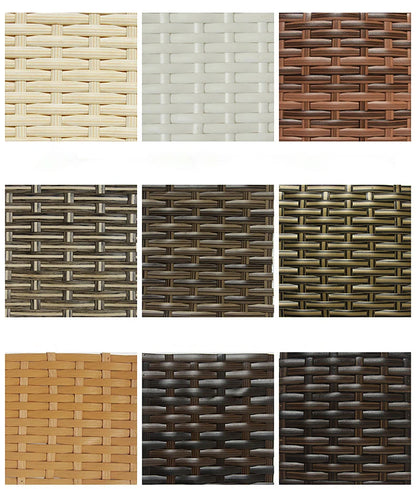 Custom Design Pastoral Garden Set Pastoral Garden Set Plastic Rattan Patio Furniture Set