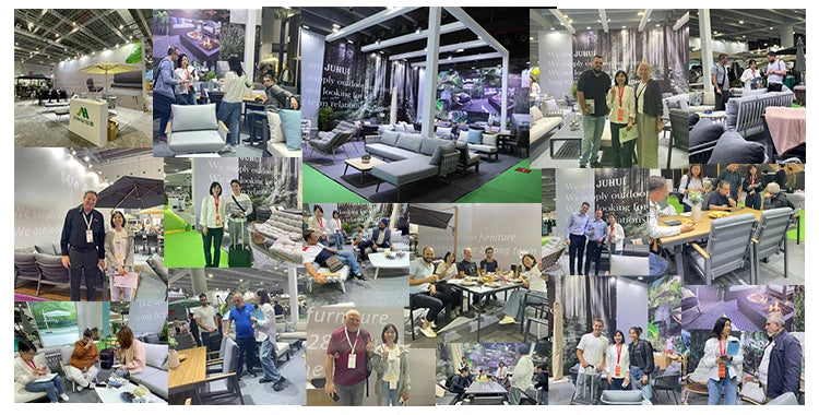 Contemporary Furniture Aluminum Frame Garden Sofa Outdoor Furniture Garden Set Patio Furniture Outdoor