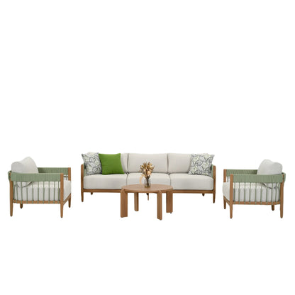 Patio Furniture Outdoor Set Table and Chair Garden Furniture Sets Sofas Balcony Furnitures Garden Seating Area Lounge Living