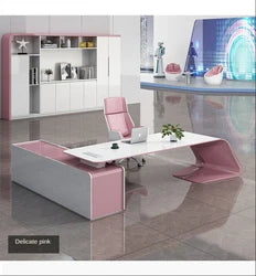 Escritorio De Oficina White Executive Luxury Office Table Office Desk Set Office Furniture Commercial Furniture Schreibtisch