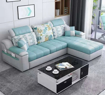 Living room, simple, modern, rental room, three people, removable and washable, small apartment, Nordic