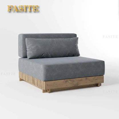 modern luxury extra deep conversation burma modular sectional teak patio outdoor furniture set