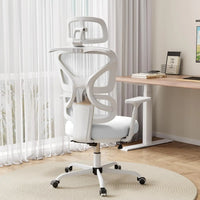 Ergonomic Office Chair Mesh Desk Chair with Lumbar Support and Headrest, High Back Computer Chair with Armrest and, Customized