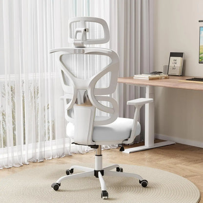 Ergonomic Office Chair Mesh Desk Chair with Lumbar Support and Headrest, High Back Computer Chair with Armrest and, Customized