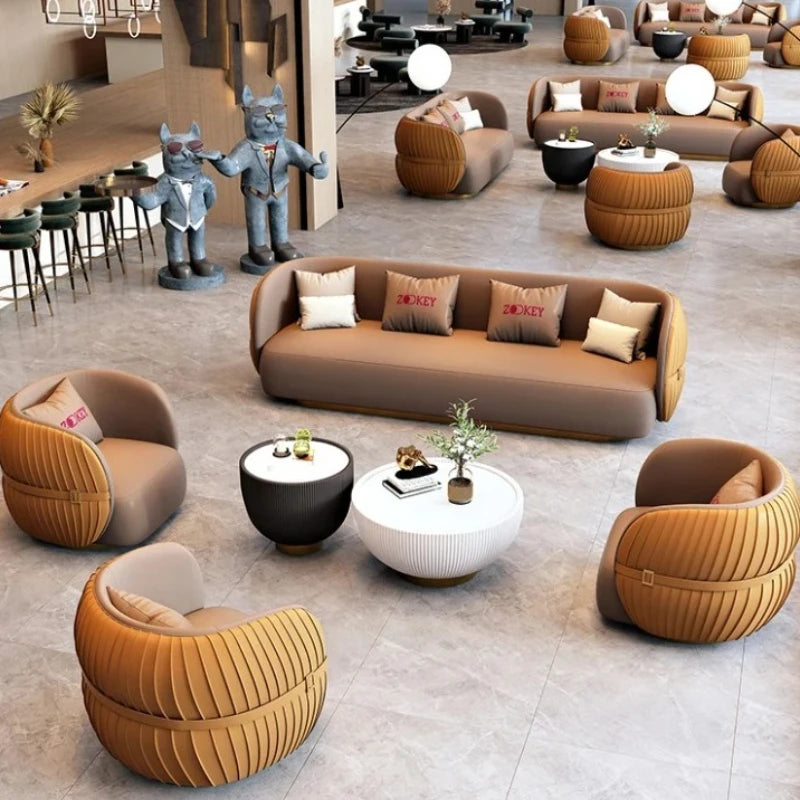 Simple Backrest Chairs for Conference Room Drawers Modern Wooden Luxury Nordic Salon Designer Lounge Back Office Furniture