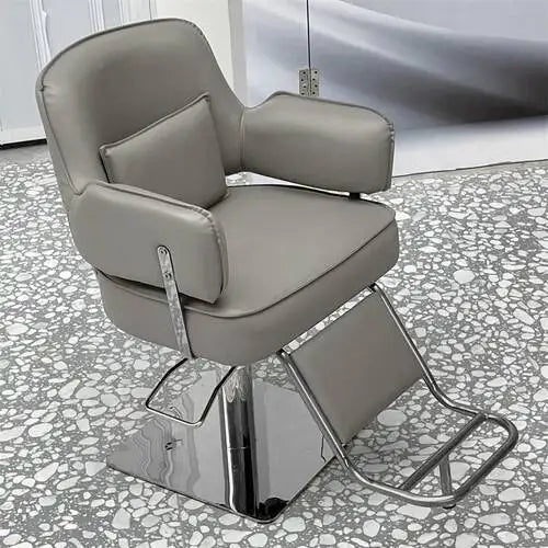 Workshop Tattoo Barber Chair Cosmetic Nail Trolley Workshop Luxury Adjustable Barber Chair Stool Silla De Barbero Home Furniture