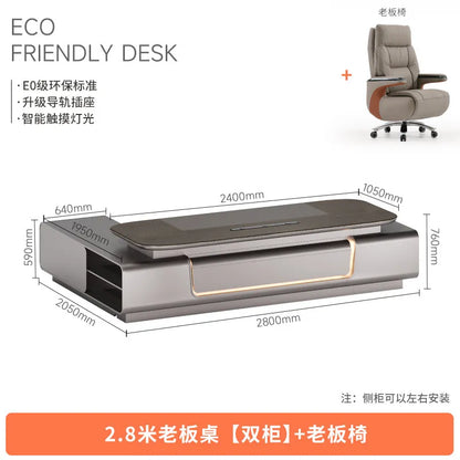 Minimalist Crafts Office Desk Storage Luxury Executive Organizers Office Desk Computer European Meuble Bureau Home Furniture