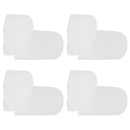 4 Pcs Blue Clarinet Thumb Pad Soft Silicone Rest Round Handle Finger Support Musical Instruments Clarinet Accessories