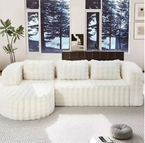 Cloud Modular Sectional Sofa with 2 Storage Ottomans 160.6