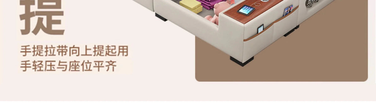 a38 Leather Luxury Sofa Couple Family Storage Sleeper Relax Sofa Reclining Foldable Muebles Para El Hogar Home Accessories - PatioLix