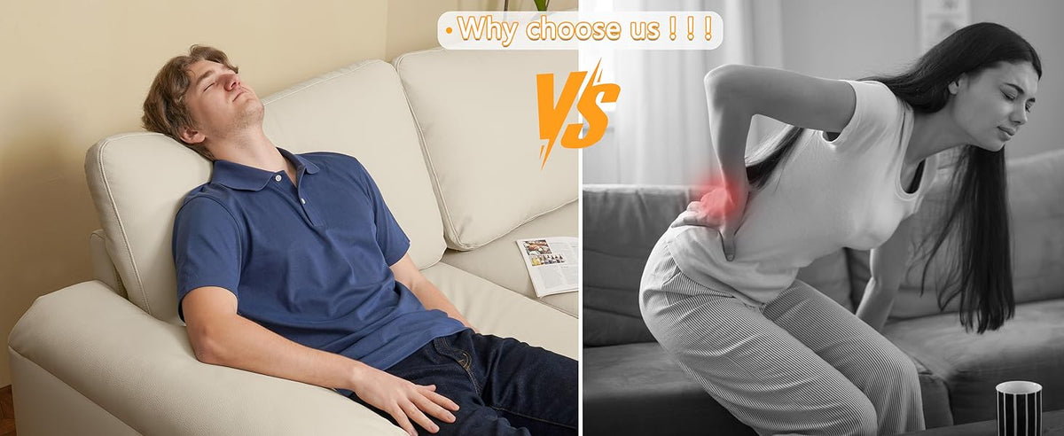 Oversized Modular Sectional Sofa,Cloud Couch Deep Seat Sofa Cushion Covers Removable,Oversized Sectional Couches for Living Room