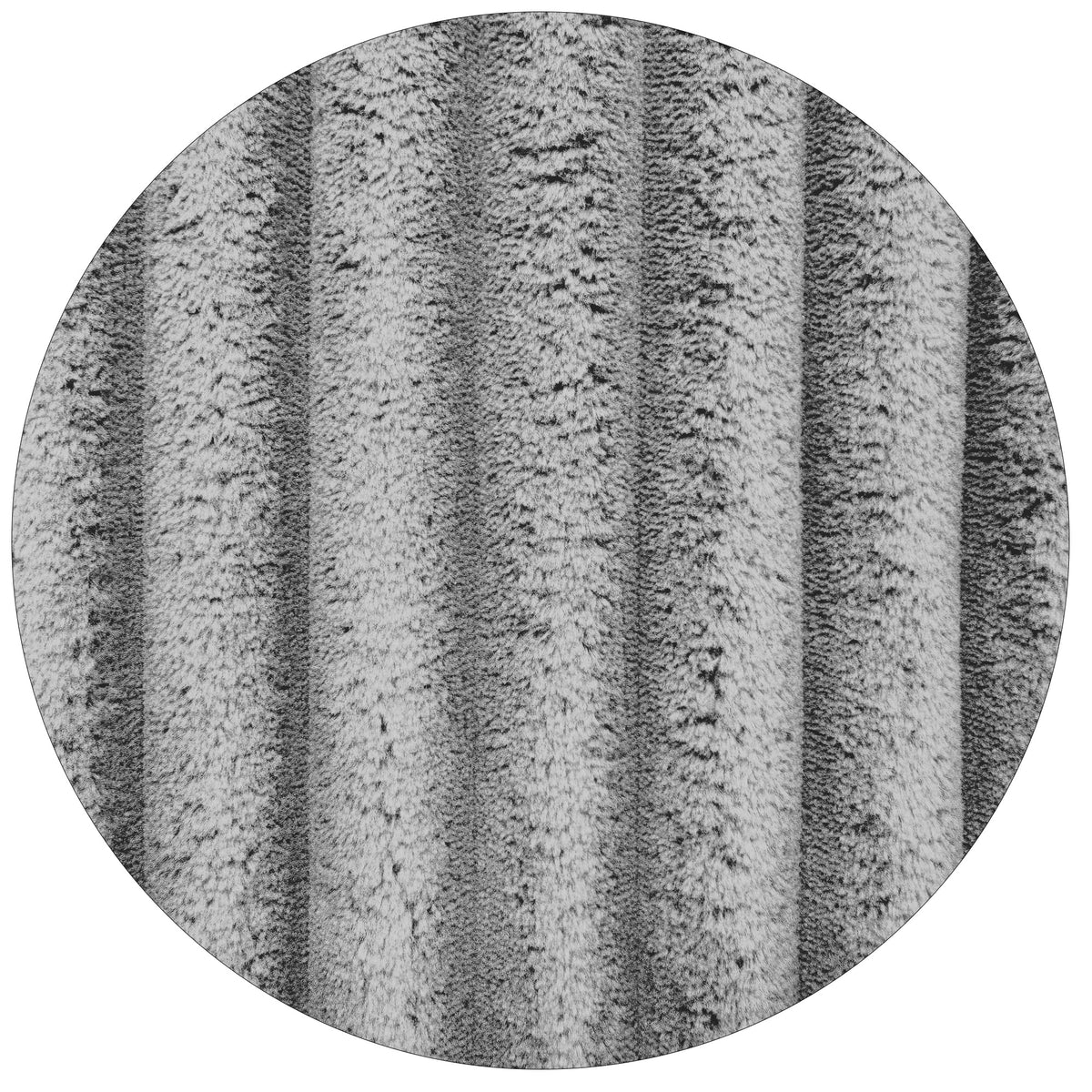 Modular U-shaped segmented sofa, 130 inch 4-seater lounge chair, gray striped corduroy fabric