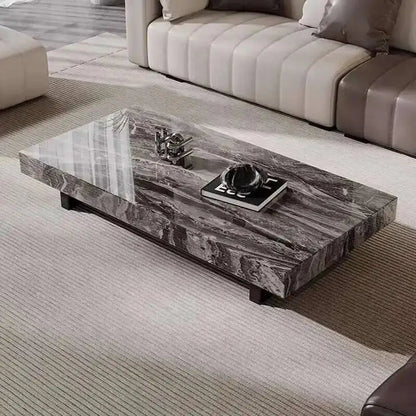 Aesthetic Minimalist Coffee Table Luxury Nordic Modern Living Room Side Table Service Center Meubles Lounge Suite Furniture - PatioLix