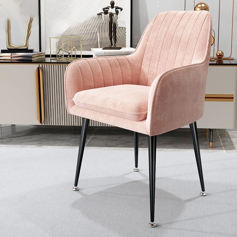 Armchairs Living Room Furniture Sofa Chair Nordic Modern Simplicity Dressing Chair Plush Light Luxury Bedroom Lounge Chairs - PatioLix