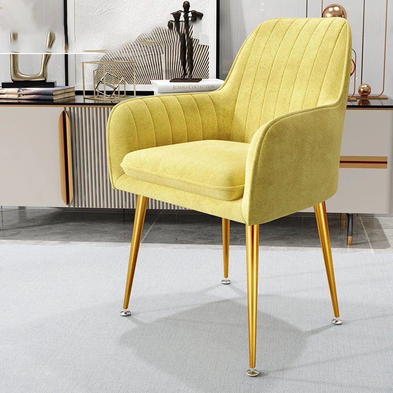 Armchairs Living Room Furniture Sofa Chair Nordic Modern Simplicity Dressing Chair Plush Light Luxury Bedroom Lounge Chairs - PatioLix