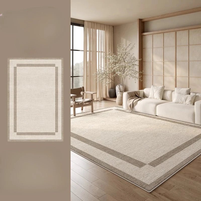 Cream Style Rugs for Bedroom Fluffy Soft Soft Rug Large Area Living Room Decoration Washable Carpet Thick Plush Lounge Floor Mat - PatioLix
