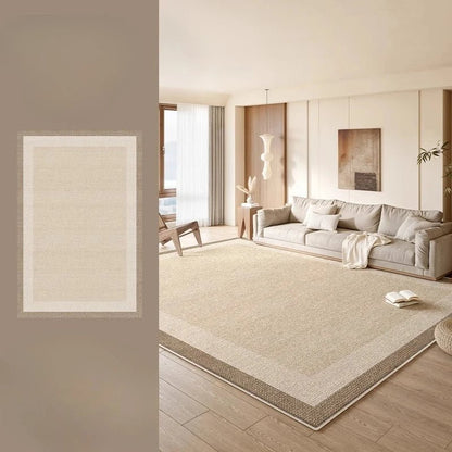 Cream Style Rugs for Bedroom Fluffy Soft Soft Rug Large Area Living Room Decoration Washable Carpet Thick Plush Lounge Floor Mat - PatioLix