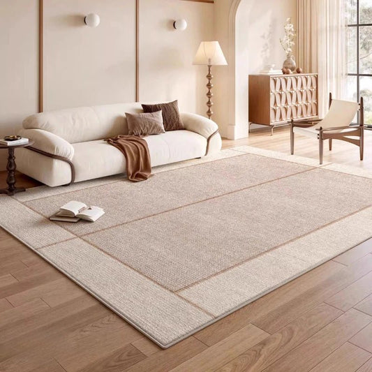 Cream Style Rugs for Bedroom Fluffy Soft Soft Rug Large Area Living Room Decoration Washable Carpet Thick Plush Lounge Floor Mat - PatioLix