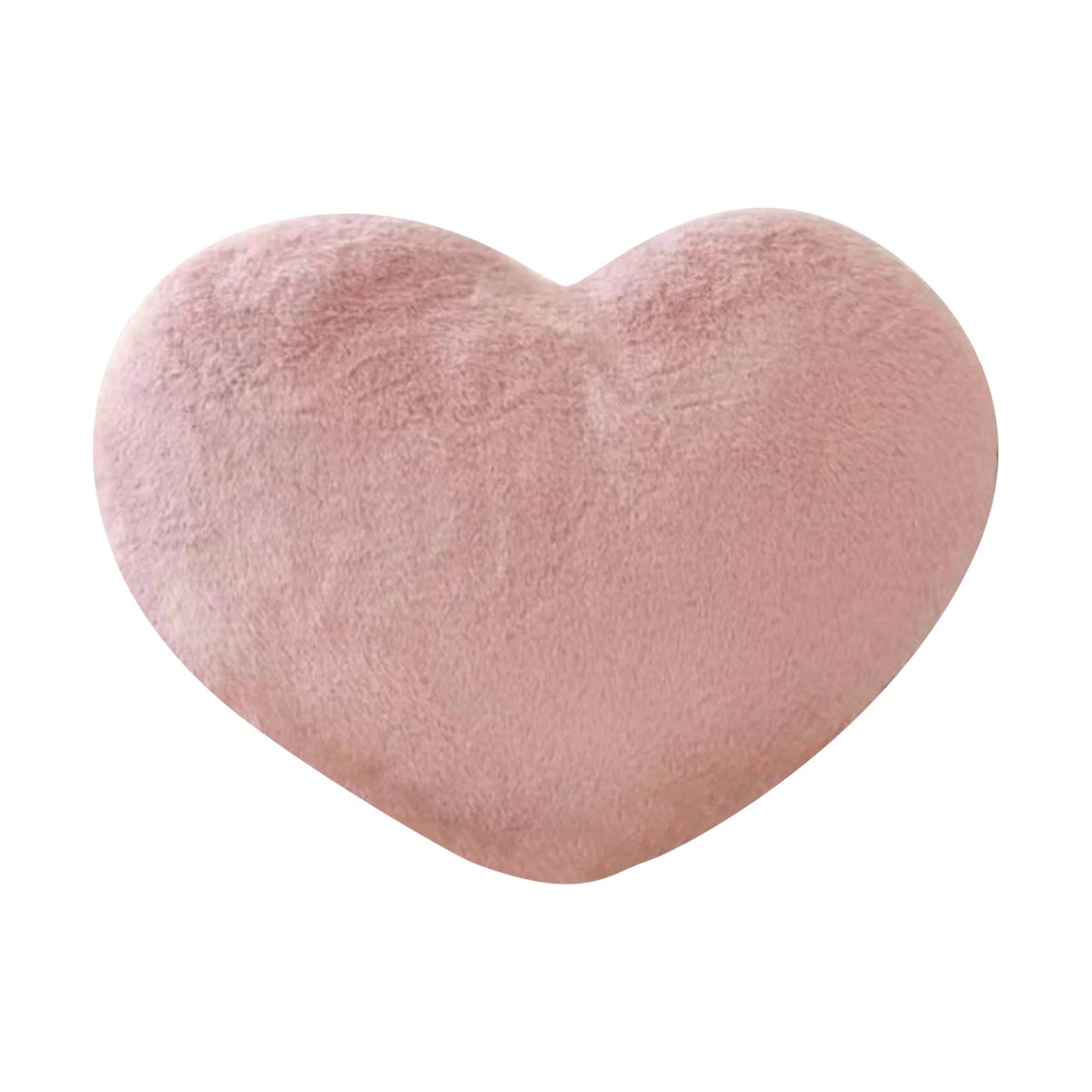 Cute Heart Shaped Pillow Soft Plush Throw Pillows Living Room Decor Valentines Day Wedding Gifts Love Pillow Heart Sofa Cushion - PatioLix