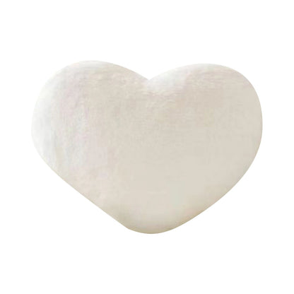 Cute Heart Shaped Pillow Soft Plush Throw Pillows Living Room Decor Valentines Day Wedding Gifts Love Pillow Heart Sofa Cushion - PatioLix