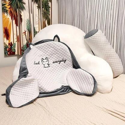 Ergonomic Back Support Pillow, Comfort Cushion for Bed, Sofa, Office Chair, Home Decor, Reading, Ideal Gift - PatioLix