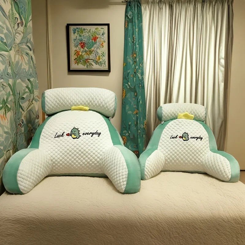 Ergonomic Back Support Pillow, Comfort Cushion for Bed, Sofa, Office Chair, Home Decor, Reading, Ideal Gift - PatioLix