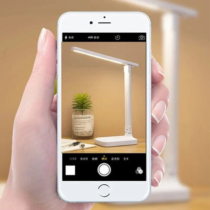 Eye Protection Touch USB Charge 3 Color Dimmable Touch Foldable Desk Lamp Night Light Adjustable Desk Lamp For Reading Study - PatioLix